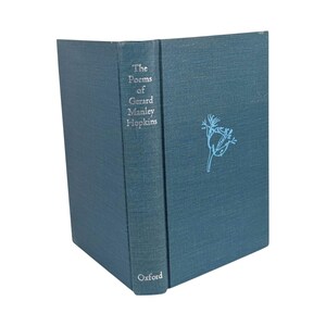 Wiersze Gerarda Manleya Hopkinsa 1967 Książka w twardej oprawie, czwarte wydanie Oxford University Press, Vintage Victorian Poetry