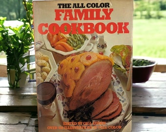 1977 The All Color Family Cookbook, Hardcover