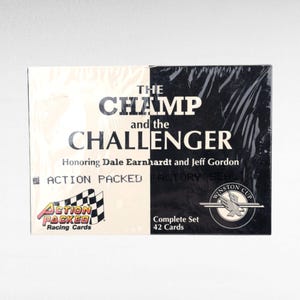 1994 Der Champ und der Herausforderer Actionreiche Rennkarten | Dale Earnhardt | Jack | Werkseitig versiegelt