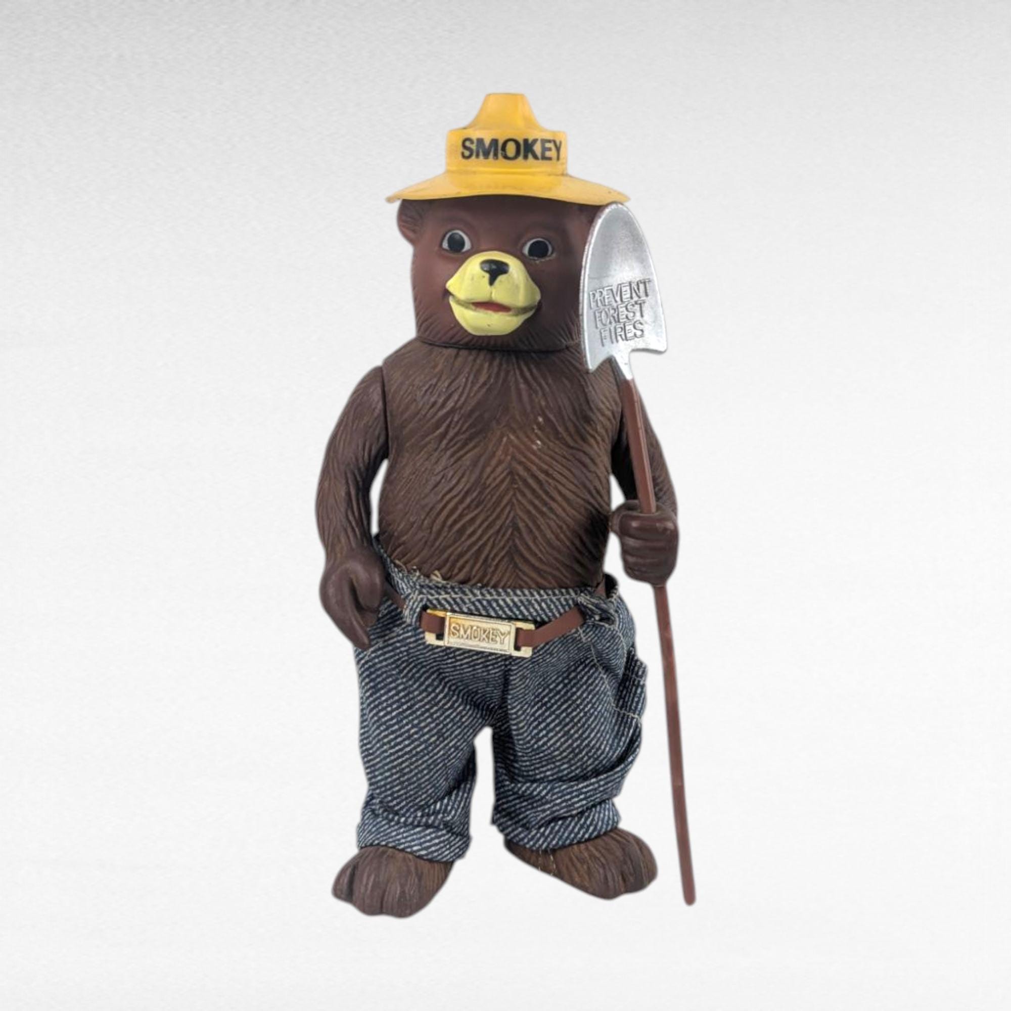 Vintage 1970s R Dakin Smokey the Bear Figure, 8