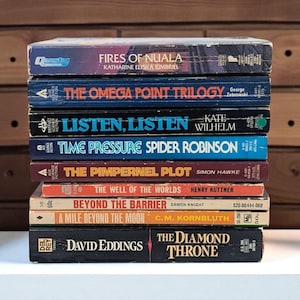 Vintage Sci-Fi Fantasy Paperback Book Choice