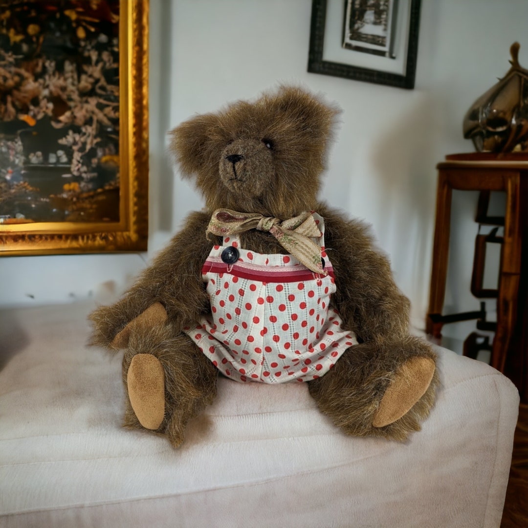 Brown Bear Velvet Plush Coat SD00520 main image 1