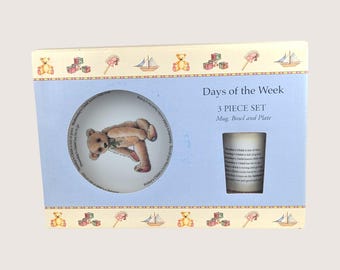Royal Worcester Monday knuffelbeerset voor kinderen