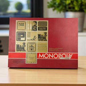 Vintage 1964 Monopoly Game: Complete Parker Brothers Family Board Game