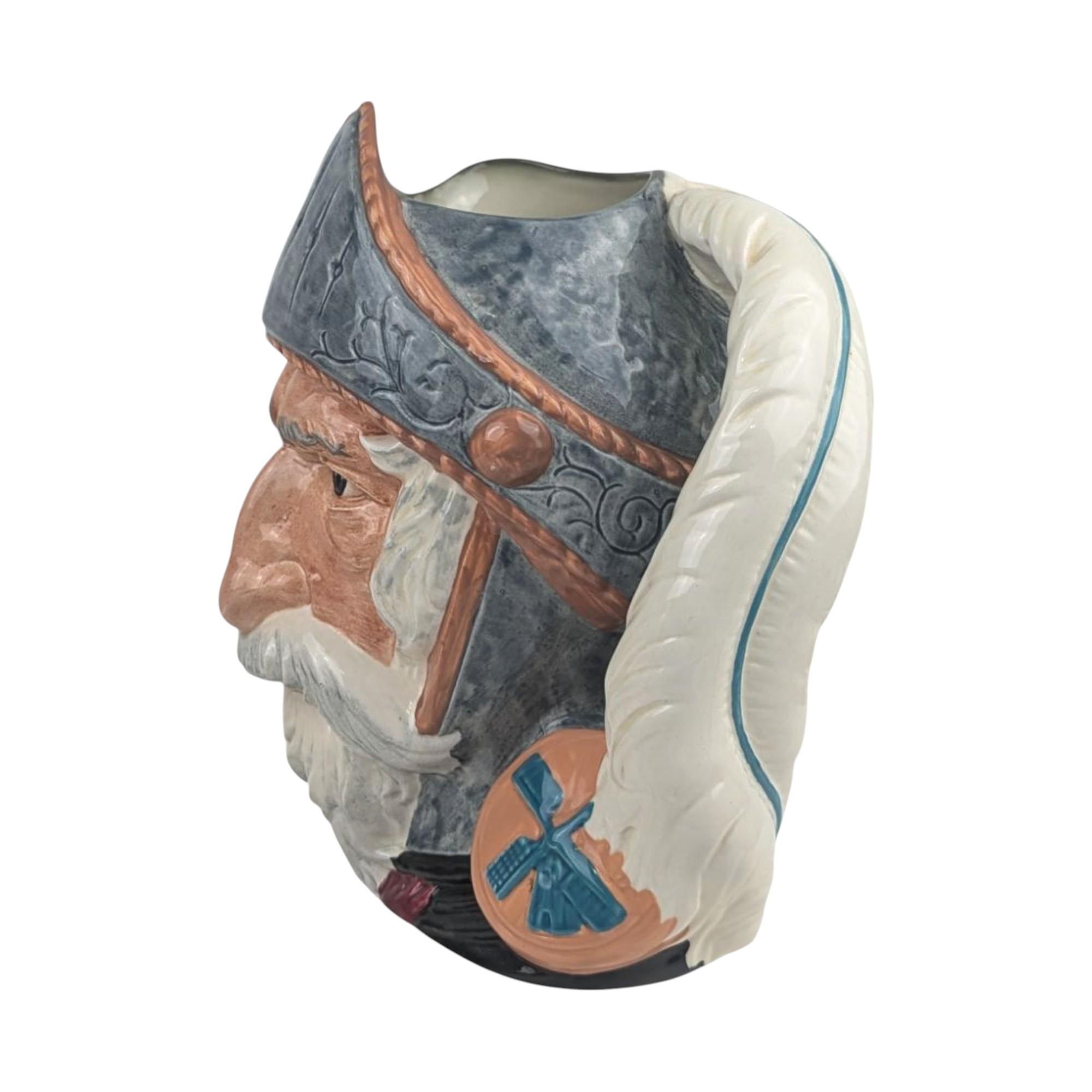 廃盤希少 ロイヤルドルトン バーベックトリオ Vintage Royal Doulton Don Quixote Toby Jug D6455: English Pottery