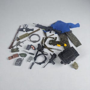 Vintage 1990s Hasbro GI Joe Action Figure Accessories