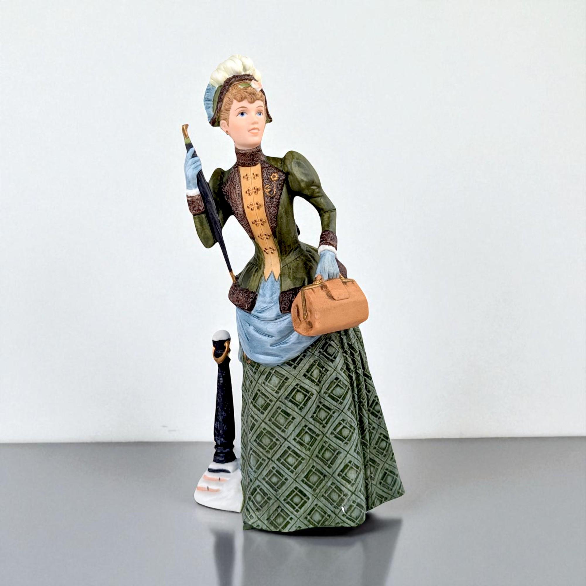 1987 Avon Mrs. Albee Lady Figurine Award, objet de collection Avon vintage, cadeau pour représentant Avon, décoration d'intérieur