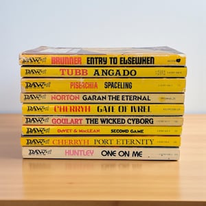 Vintage Sci-Fi Paperback Book: Your Choice of Classic DAW Novels