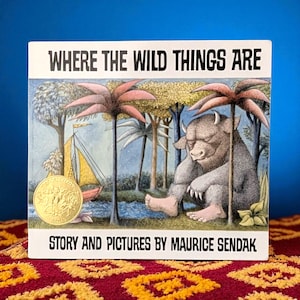 Vintage Where the Wild Things Are by Maurice Sendak, 1991 Softcover, Children&#39;s Book, Illustrated Classic, Bedtime Story, Nostalgic Gift