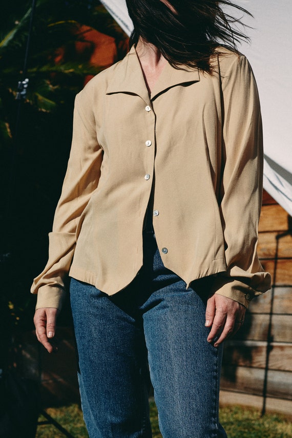 Dress Barn Khaki Farm Jacket