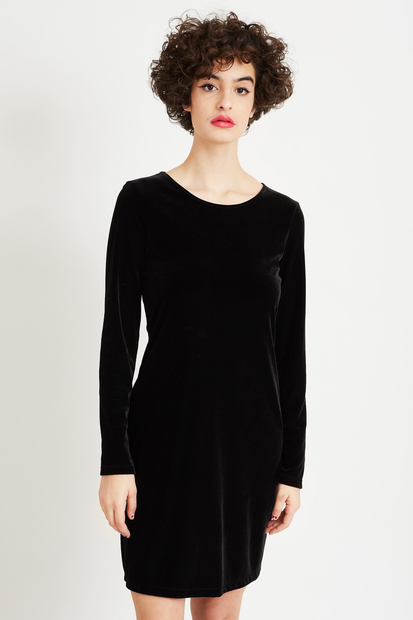 Clueless Velvet Mini Dress Etsy