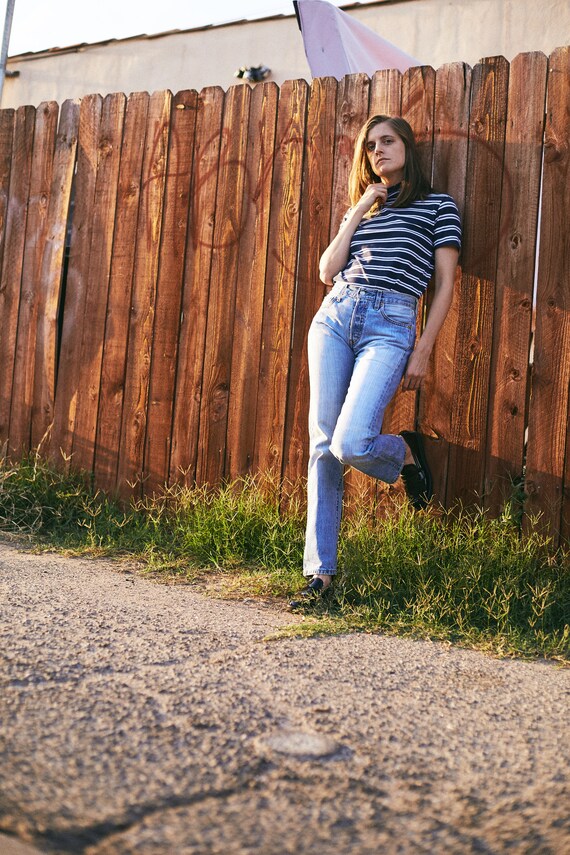 Faded Vintage Levis 501s
