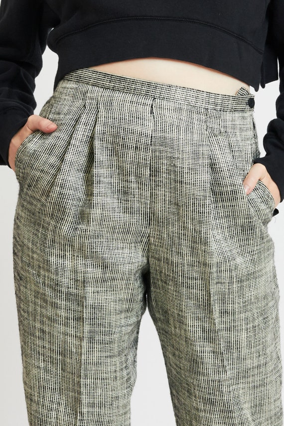 Tweed Ecru Trouser - image 6