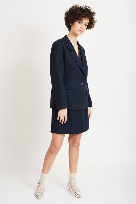 Pendelton Wool Suit Set w/ Mini Skirt and Blazer - image 1