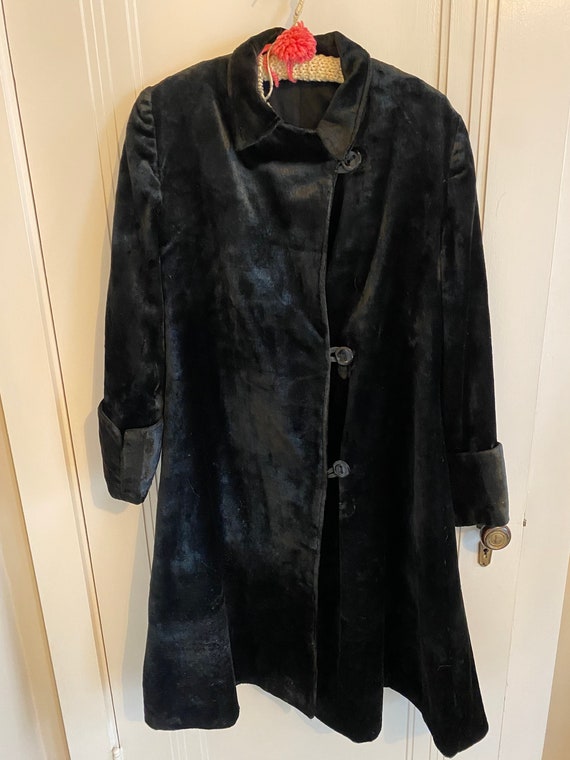 Gorgeous Victorian seal fur coat