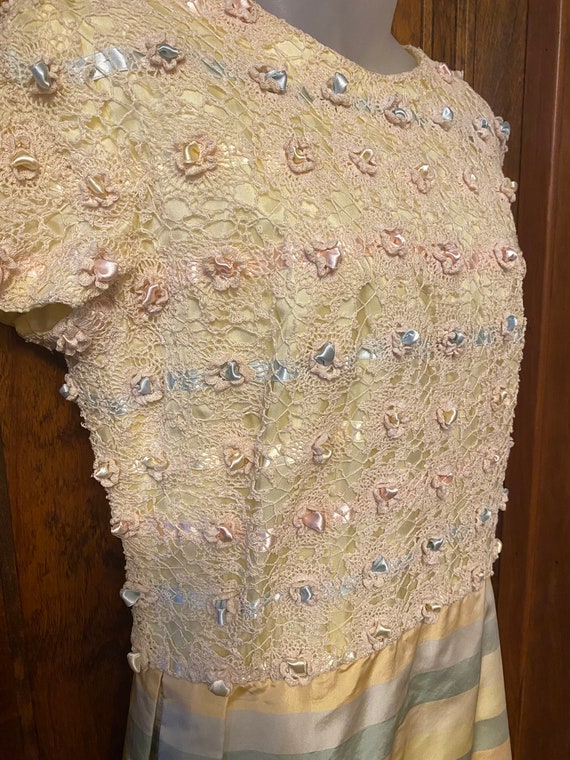 1970's Taffeta Gown - image 5