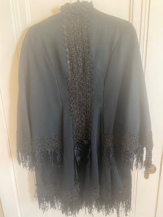 Rare Victorian beaded cape - image 5