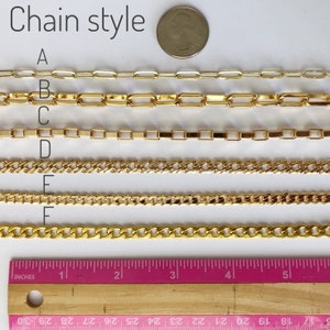 Bold Chunky Chain Bracelet Paper Clip Chain Bracelet - Etsy