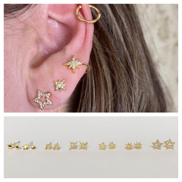 Third Hole Earrings Etsy