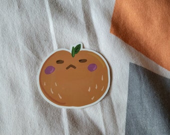 Fruit Cuties - Oranje Froggy Sticker