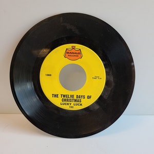 Mahlo Records Christmas Record Vinyl