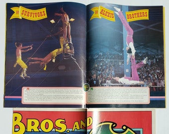 Ringling Bros. and Barnum Bailey Circus 1984 Program and Poster