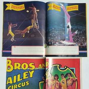 Ringling Bros. and Barnum Bailey Circus 1984 Program and Poster