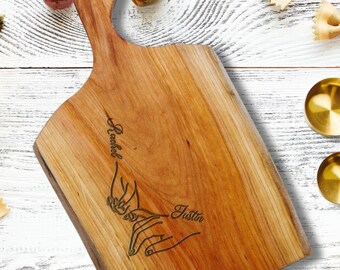 Anniversary Gifts, Personalized Cutting Boards, Anniversary Gifts for her, Gifts for Couple, Gifts for Him, Gifts for Husband, Custom Boards