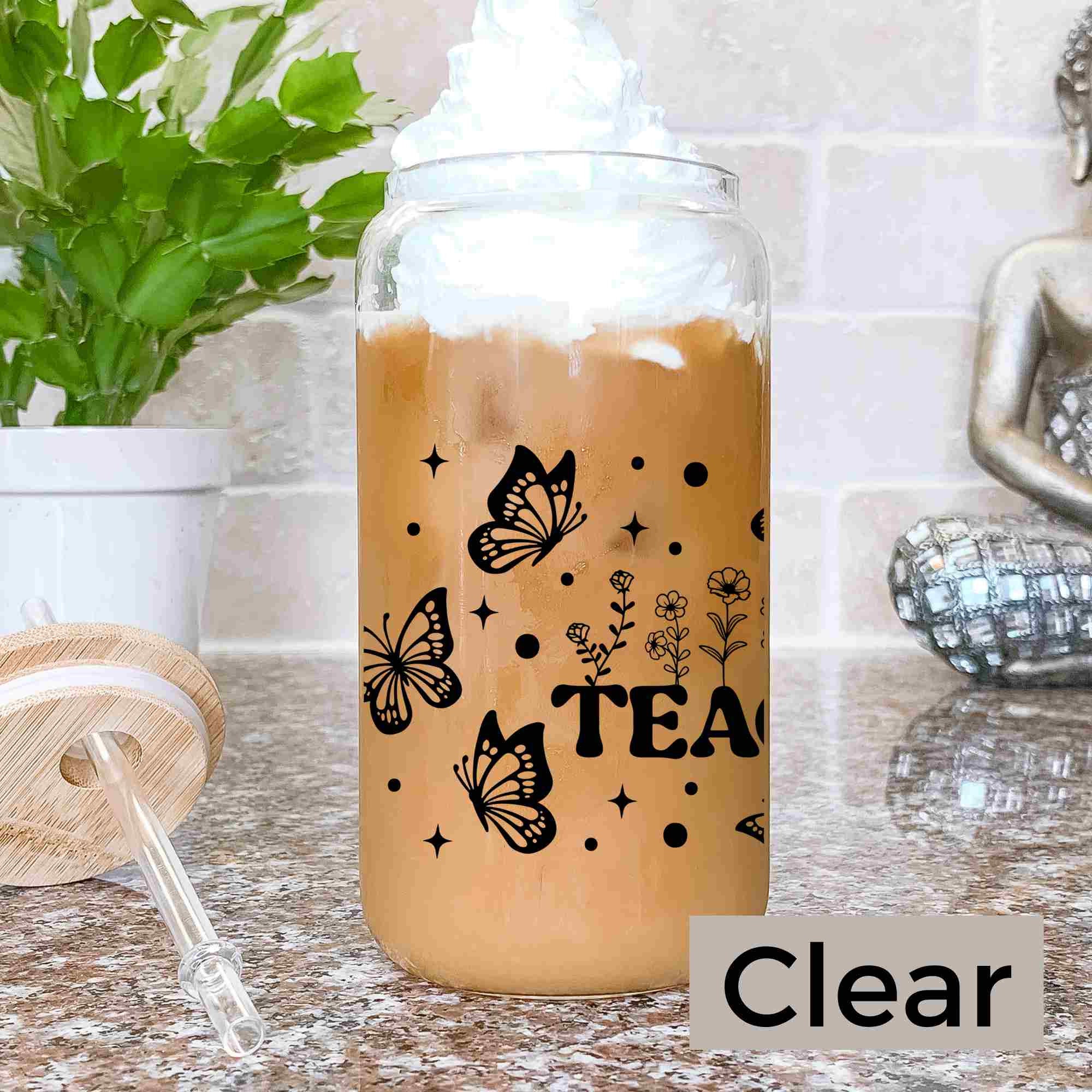 Teacher Appreciation Gift Teacher Tumbler Glass Cup, End of Year ...