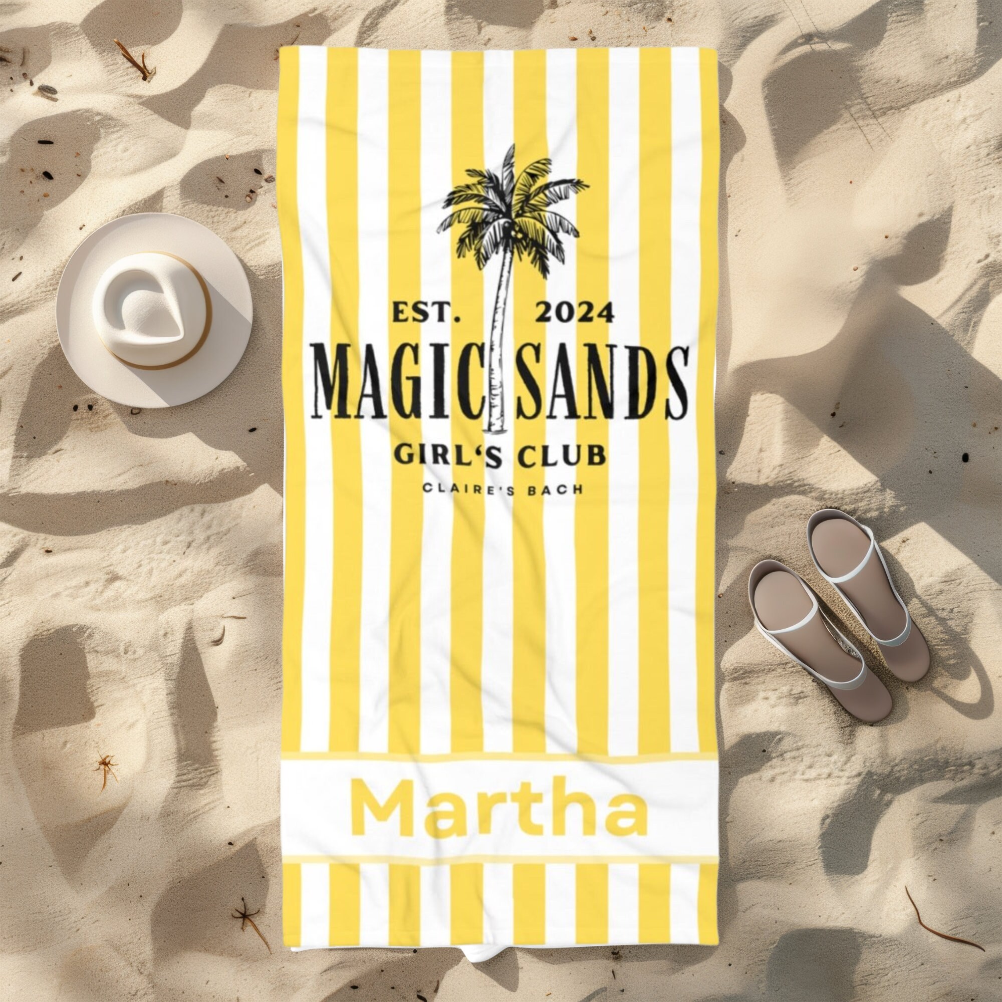 Girls Club Bachelorette Beach Towel - Etsy