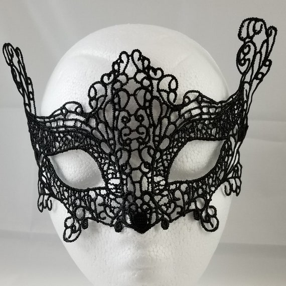 Costume Party Mask Kit Diy Masquerade Black Machine - Masquerade Masks Diy Lace Costume Party Mask Kit Diy Masquerade Black Machine - Masquerade Masks Diy Lace