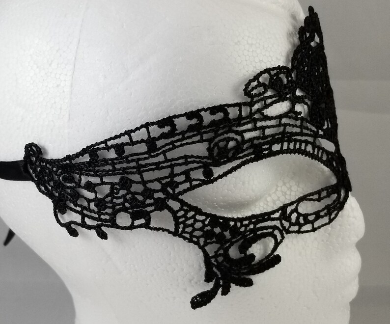 Costume Party Mask Kit DIY Masquerade Mask Black Machine Etsy