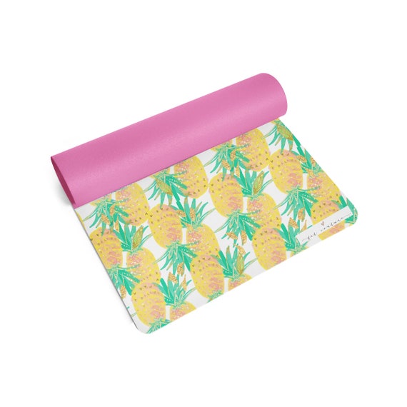 pineapple yoga mat