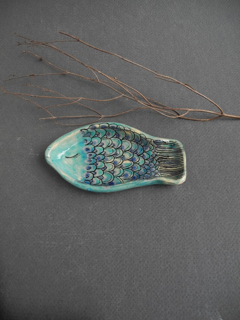 unique ceramic decoration,small ceramic dish,ring dish,one of a kind ceramic image 4