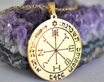 Talisman 6th Pentacle of Mars/Exorcist Defense Amulet/Clavicles of Solomon/Talisman of Mars/Esotericism/White Magic/Protection