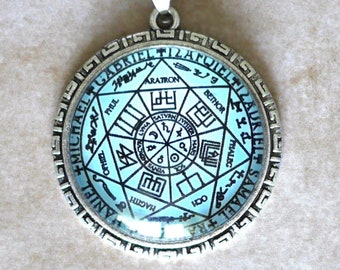 Talisman of the 7 Archangels //Talisman of Solomon// Magic Seal//Pentacle of the Archangels//Amulet//Esotericism//Men's gift//Women's gift