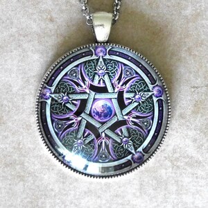 Talisman Pentagramme Onyx//Talisman//Cadeau Homme//Cadeau Femme//Pentagramme//Amulette Magique//Amulette de Protection//Amulette//Pendentif zdjęcie 5