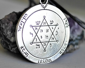 Talisman 1st and 2nd Pentacle of Jupiter - Magic Amulet, Pentacle of Solomon, Esoteric Protection, Wealth, Glory, Original Gift