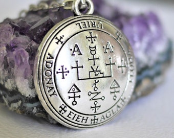 Seal of Archangel Uriel//Pentacle of the Archangels//Magic Amulet//Protection Amulet//Esotericism