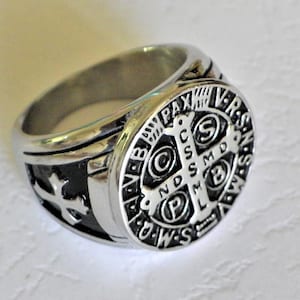 Rosicrucian men ring Etsy France