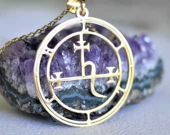 Lilith Magic Sigil Talisman - Lilith Amulet, Lunar Goddess, Esotericism, Occultism, Witchcraft, Ars Goetia, Luciferian