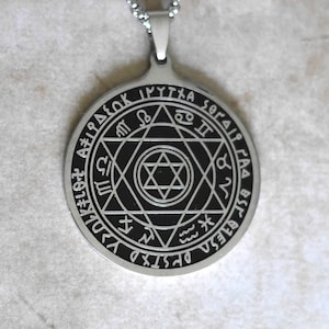 Talisman//Hexagram of Solomon//Powerful Amulet//Original Gift//Talisman of Solomon//Protection Amulet//Esotericism//Pendant