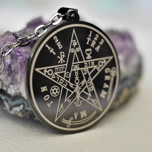 Talisman Pentagram of Solomon//Pentagram of Protection//Magic Amulet//White Magic//Esotericism//Tetragrammaton//Pentacle//Pendant