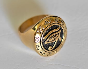 coin Ring Egyptian Qirsh Arabic wedding band Muslim Pride Signet Promise rings Handmade signet Egyptian jewellery Engagement ring