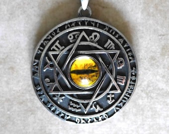 Talisman Hexagramme de Salomon//Hexagramme//Cadeau Original//Talisman contre la Magie Noire//Esotérisme//Cadeau Homme//Cadeau Femme//Collier