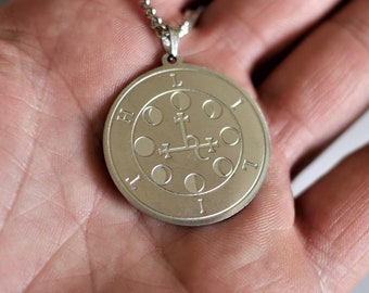 Lilith Magic Sigil Talisman//Lilith//Occult Necklace//Lilith Amulet//Lilith Seal Amulet//Amulet//Talisman//Esotericism