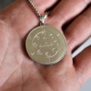 Lilith Magic Sigil Talisman//Lilith//Occult Necklace//Lilith Amulet//Lilith Seal Amulet//Amulet//Talisman//Esotericism