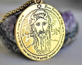 Talisman 1st and 2nd Pentacle of the Sun – Powerful Amulet of Solomon, Seal of Protection and Repression of Arrogance, Esotericism