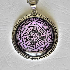 Talisman der 7 Erzengel //Talisman Salomos// Magisches Siegel//Pentagramm der Erzengel//Amulett//Esoterik//Geschenk für Männer//Geschenk für Frauen Bild 6