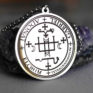 Seal of Archangel Gabriel//Pentacle of the Archangels//Protection Amulet//Powerful Amulet//Protection Talisman//Gabriel//Pendant